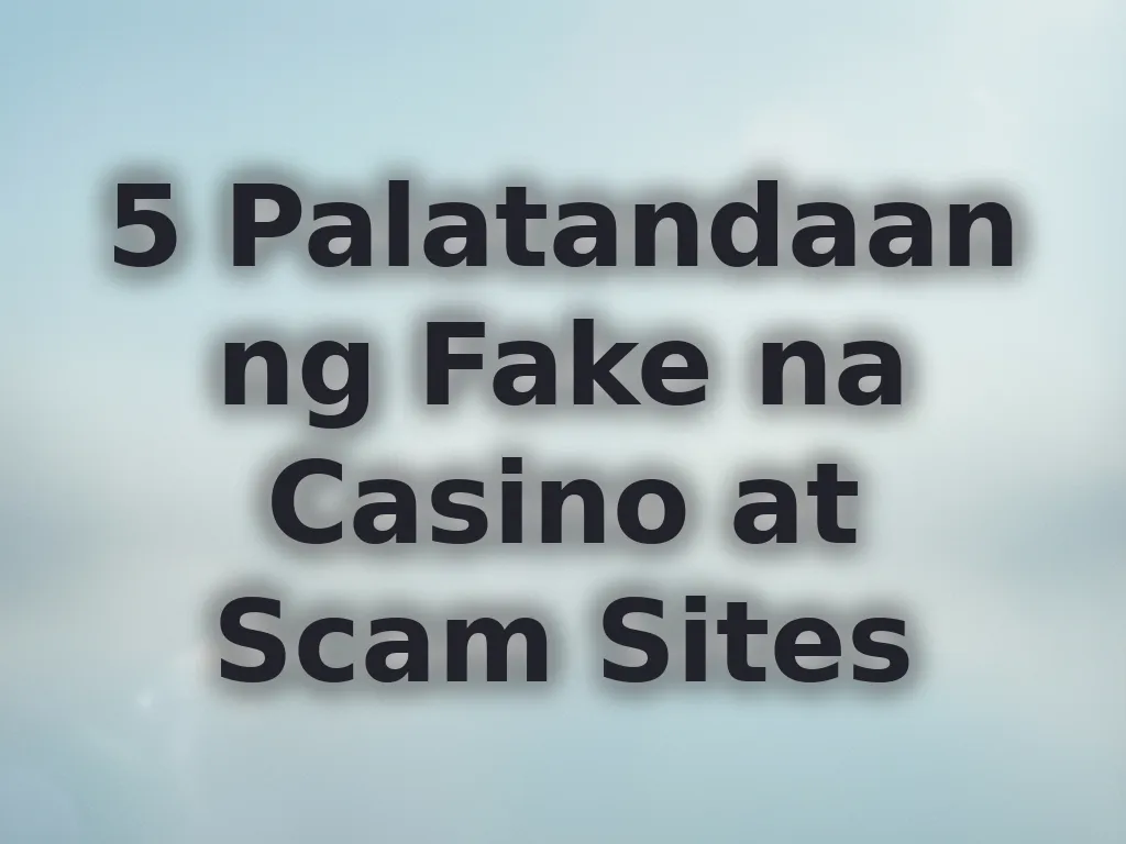 Paano makilala ang scam sites